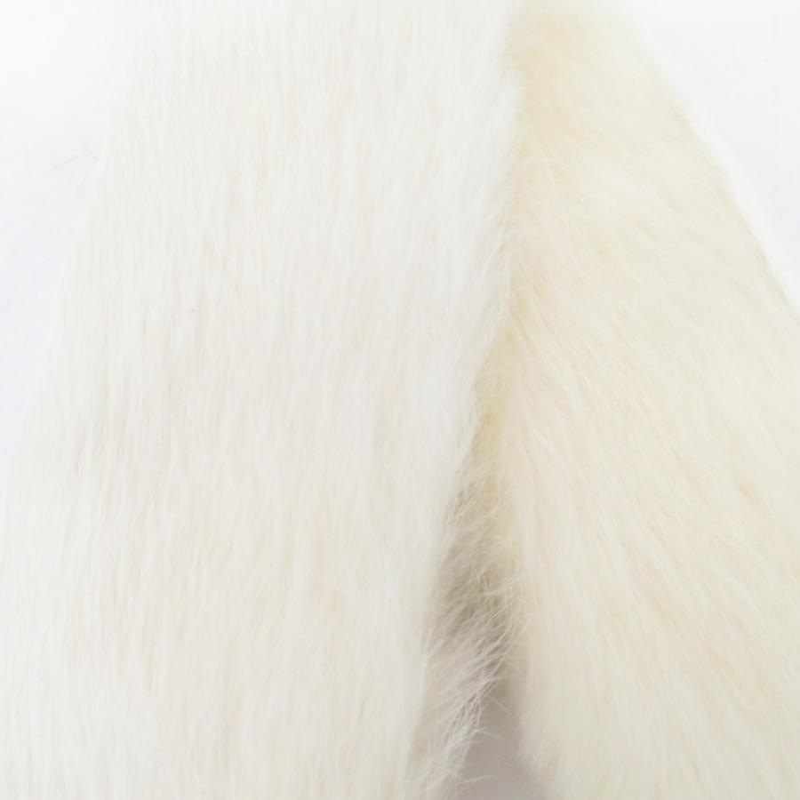 マフラー ラビットファー マフラー スヌード 2点セット ブラウン系×ホワイト系 ふわふわ ファー小物 |  | 02