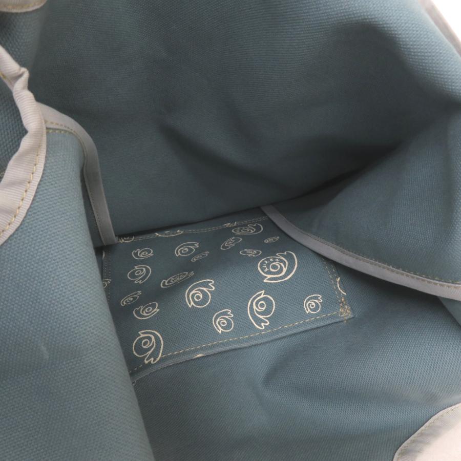 かばんやえいえもん レジ袋バッグ かたつむり柄 52×30cm |  | 02