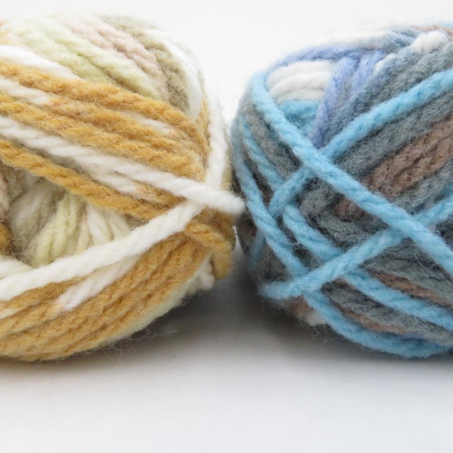 Seria セリア 毛糸 パブロ アソート 10玉セット １玉約25g 約56ｍ ブルー 系  ごしょう産業 未使用品 |  | 02