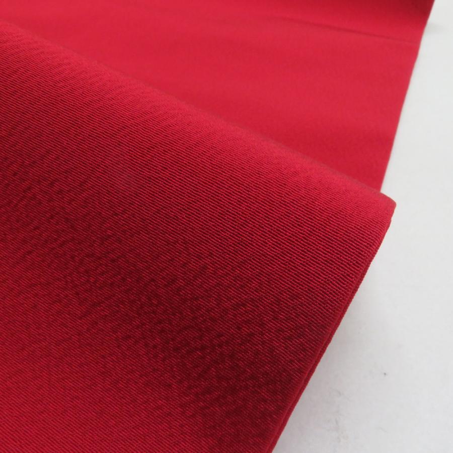 名古屋帯 正絹 桐地紋 全通柄 九寸帯 赤色 カジュアル 仕立て上がり 着物帯 長さ355cm |  | 06