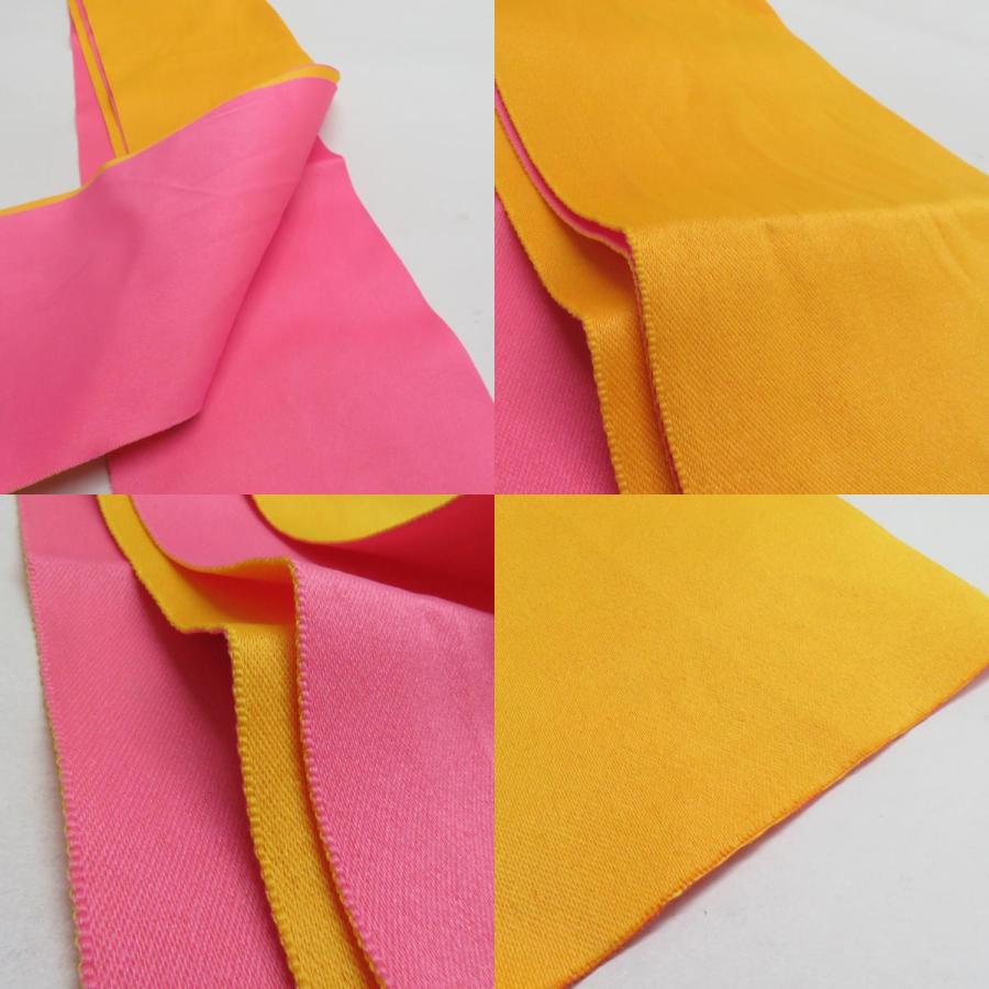 浴衣帯 3本セット ポリエステル100% イエロー レッド 麻の葉 無地 袴下帯 半巾帯 細帯 洗える 仕立て上がり 長さ360cm |  | 09