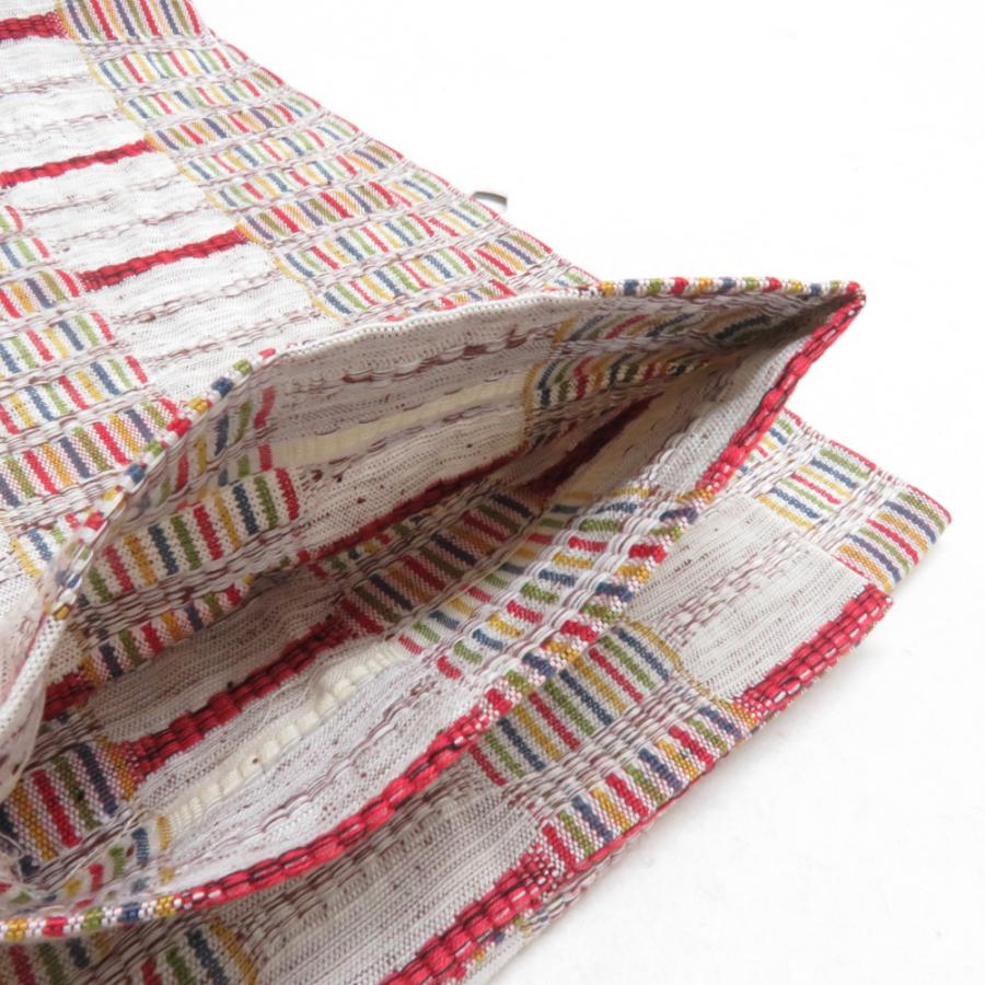 半幅帯 紬さがの 白茶色 米沢織 木綿 日本製 細帯 小袋帯 半巾帯 長さ350cm |  | 06