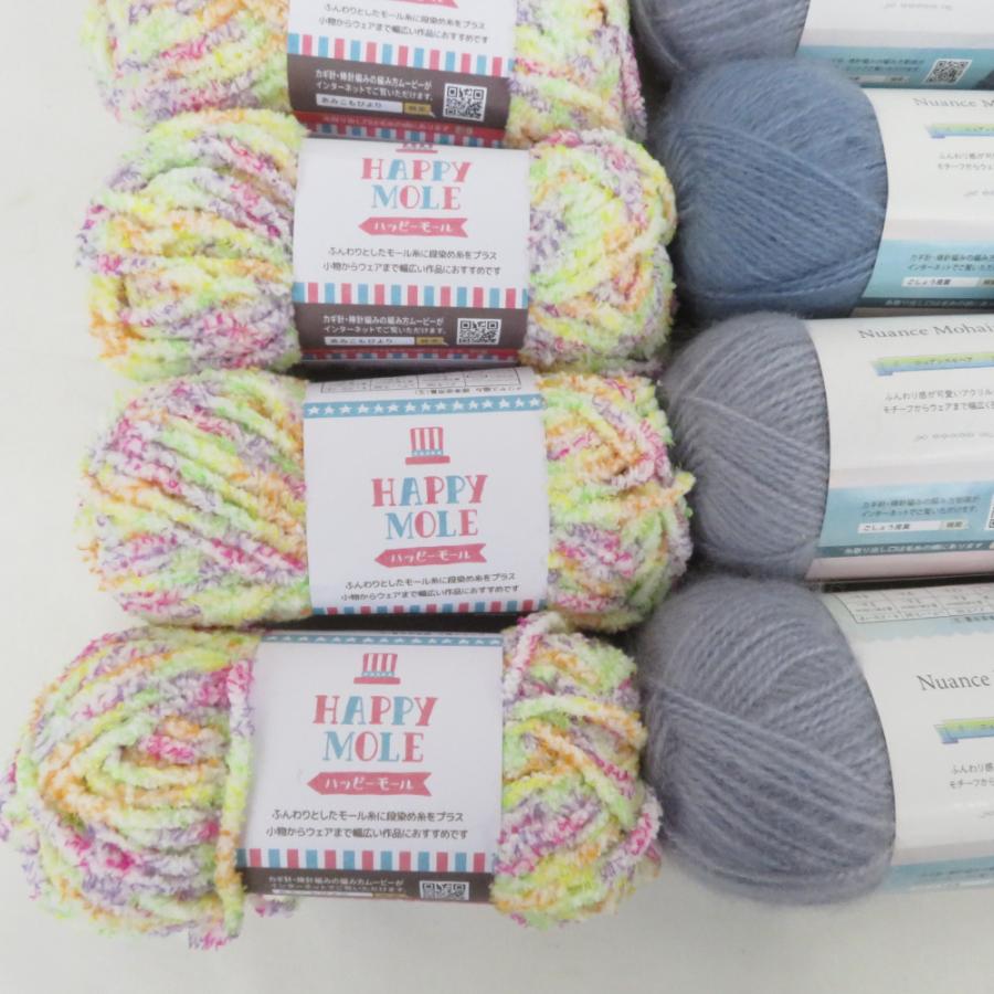 【福袋】毛糸 ごしょう産業 30玉 アソートセット もこもこ ラメ ループヤーン ファーヤーン など 秋冬おまとめ |  | 01