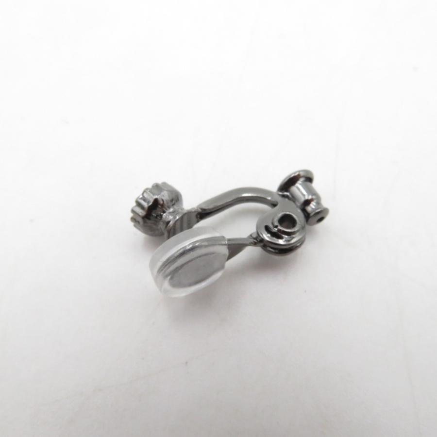 axes femme アクシーズファム イヤリング 繊翳の薔薇十字イヤリング Shadow Veil Rose Cross Earrings 黒 未使用品 | axes femme | 05