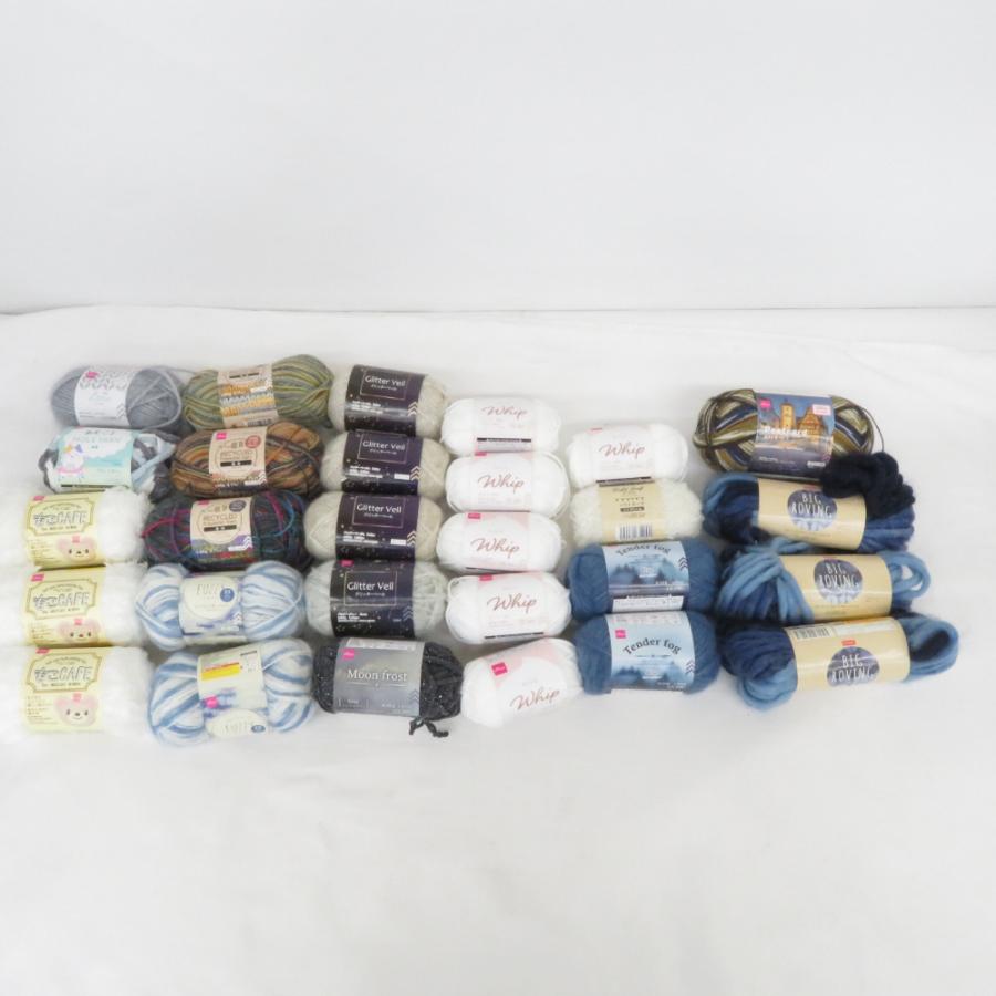 【福袋】DAISO ダイソー 毛糸 28玉 アソートセット 段染め もこもこ フラッフィ ロービング など 秋冬おまとめ | 