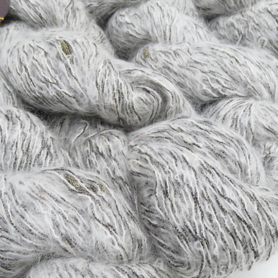 NORO 野呂英作 毛糸 自然の世界 オリジナル カルソニ 13番色 6かせ ラメ入り モヘア 未使用品 |  | 03