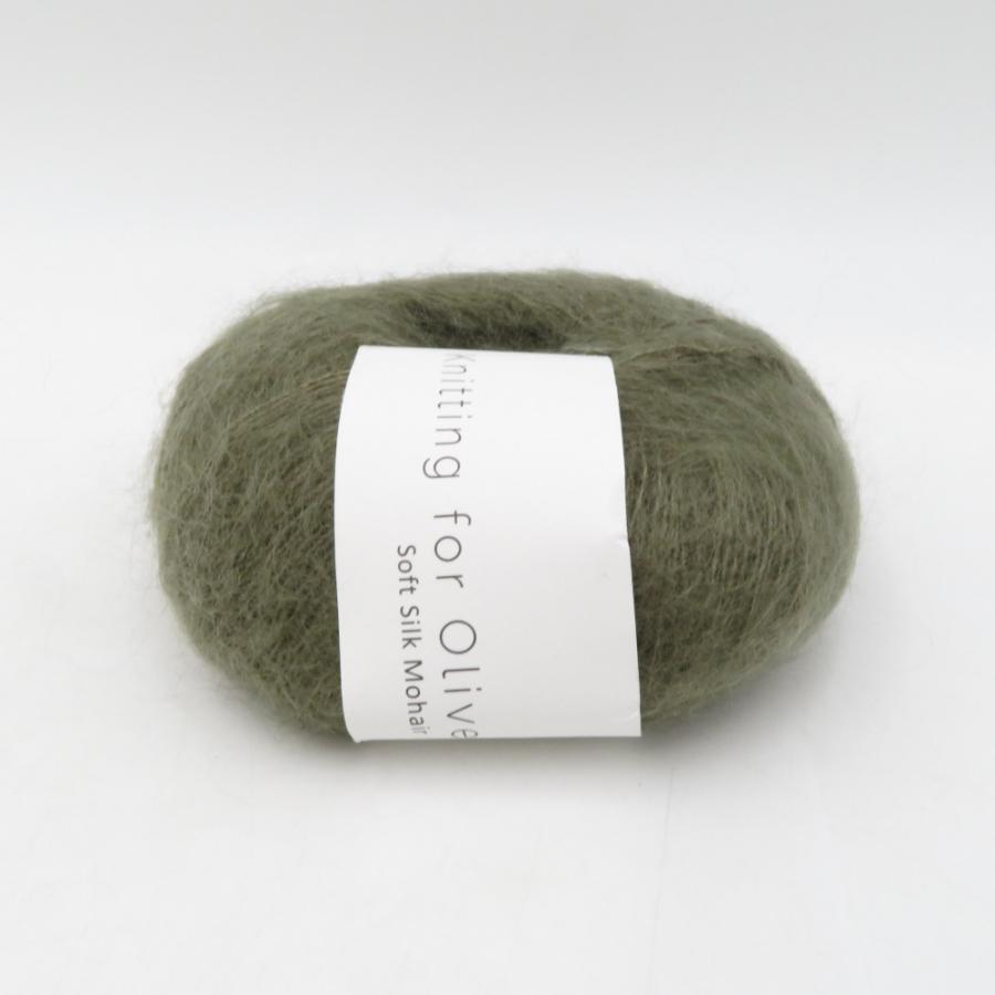 毛糸 Knitting for Olive Soft Silk Mohair 9玉 Dusty Olive 25g玉 モヘア 未使用品 |  | 02