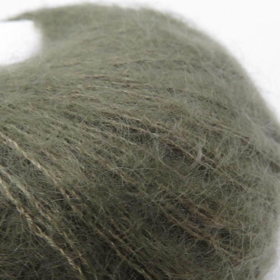 毛糸 Knitting for Olive Soft Silk Mohair 9玉 Dusty Olive 25g玉 モヘア 未使用品 |  | 05