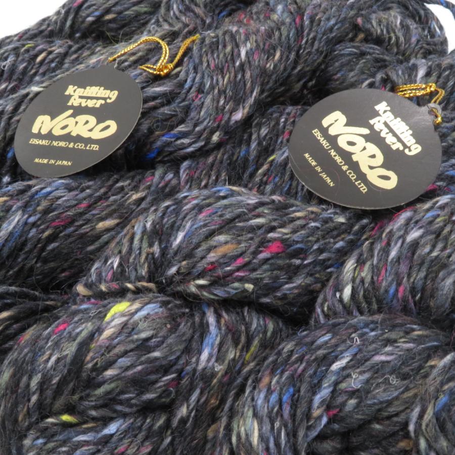 毛糸 Knitting Fever NORO SARUBIA 6カセ 1番色 50g玉カセ シルク モヘア 旧野呂 袋付き |  | 03