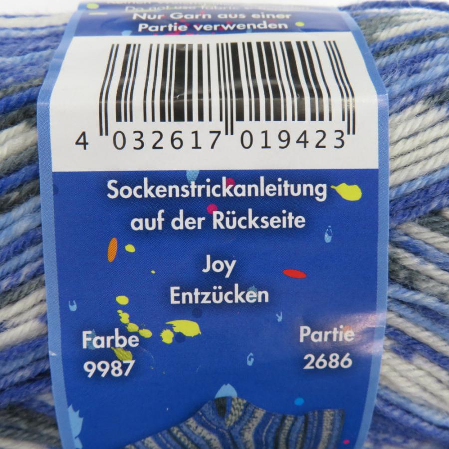 毛糸 Opal オパール ジョイ 4ply/4本撚り 9987番色 100g玉巻（95g有） 約425m ソックヤーン |  | 02