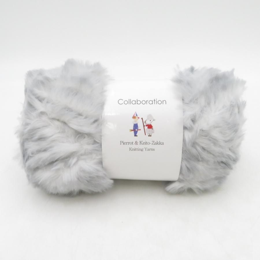 毛糸 毛糸ZAKKAストアーズ エコキャット 3玉セット 11番色 12番色 13番色 1玉約100g 約55m ポリエステル エコファー 超極太 秋冬 未使用 |  | 01