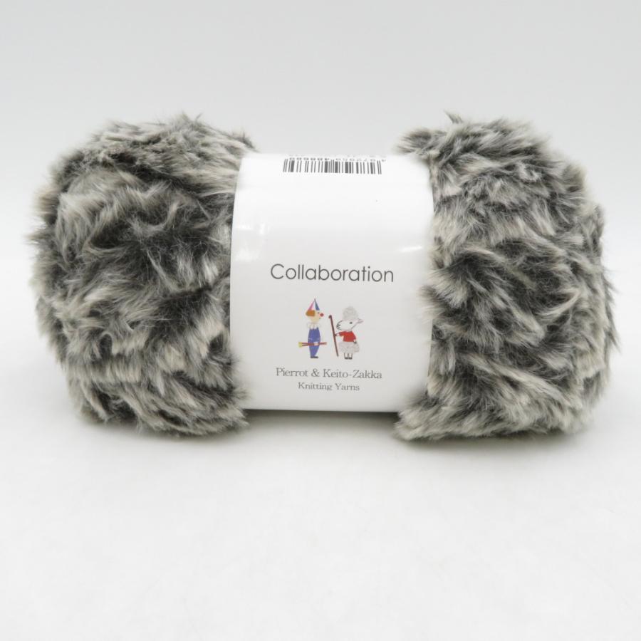 毛糸 毛糸ZAKKAストアーズ エコキャット 3玉セット 11番色 12番色 13番色 1玉約100g 約55m ポリエステル エコファー 超極太 秋冬 未使用 |  | 05