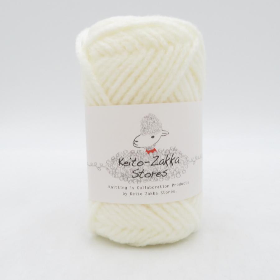 毛糸 毛糸ZAKKAストアーズ カシュアクリル 10玉セット 1番色 ホワイト 1玉約30g 約50m アクリル100% 日本製 並太 秋冬 未使用品 |  | 02