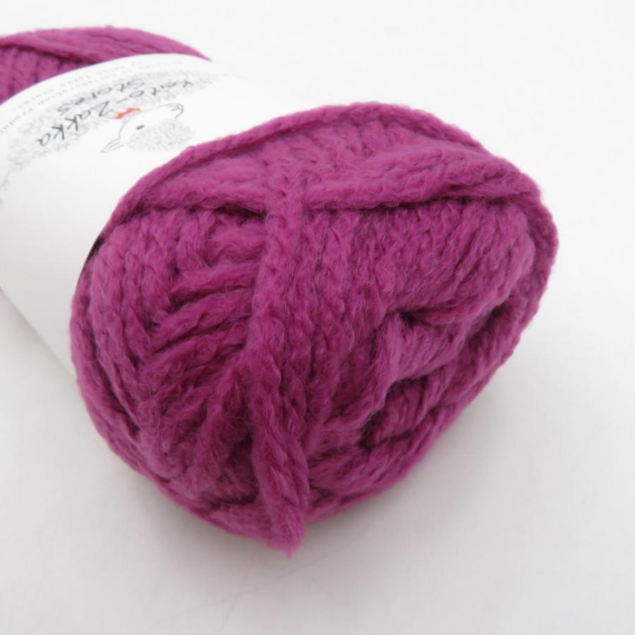 毛糸 毛糸ZAKKAストアーズ カシュアクリル 10玉セット 3番色 パープル 1玉約30g 約50m アクリル100% 日本製 並太 秋冬 未使用品 |  | 04