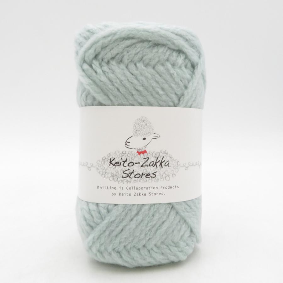 毛糸 毛糸ZAKKAストアーズ アクリル Jelly ジェリー 10玉セット 3番色 ミント 1玉約40g 約52m アクリル100% 日本製 極太 秋冬 未使用品 |  | 01