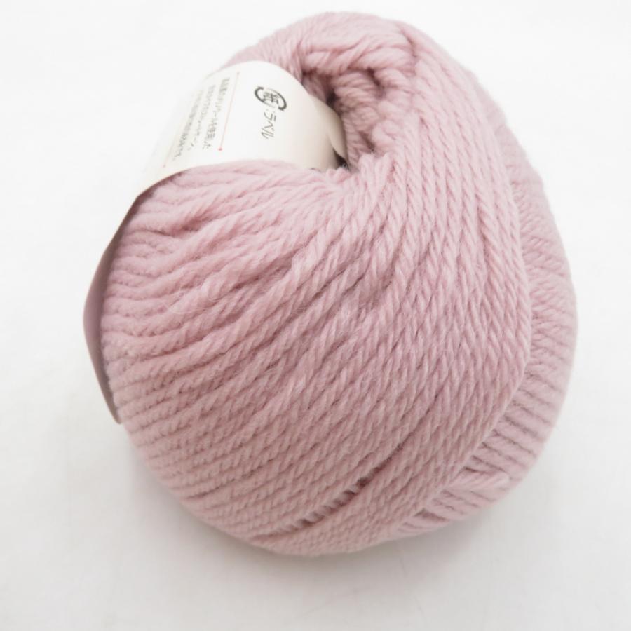 YANAGIYARN ヤナギヤーン 毛糸 恋する毛糸 メリノウール 合太 10玉セット 1玉40ｇ 約120m 704番色 ラベンダーピンク ウール 日本製 秋冬 |  | 05