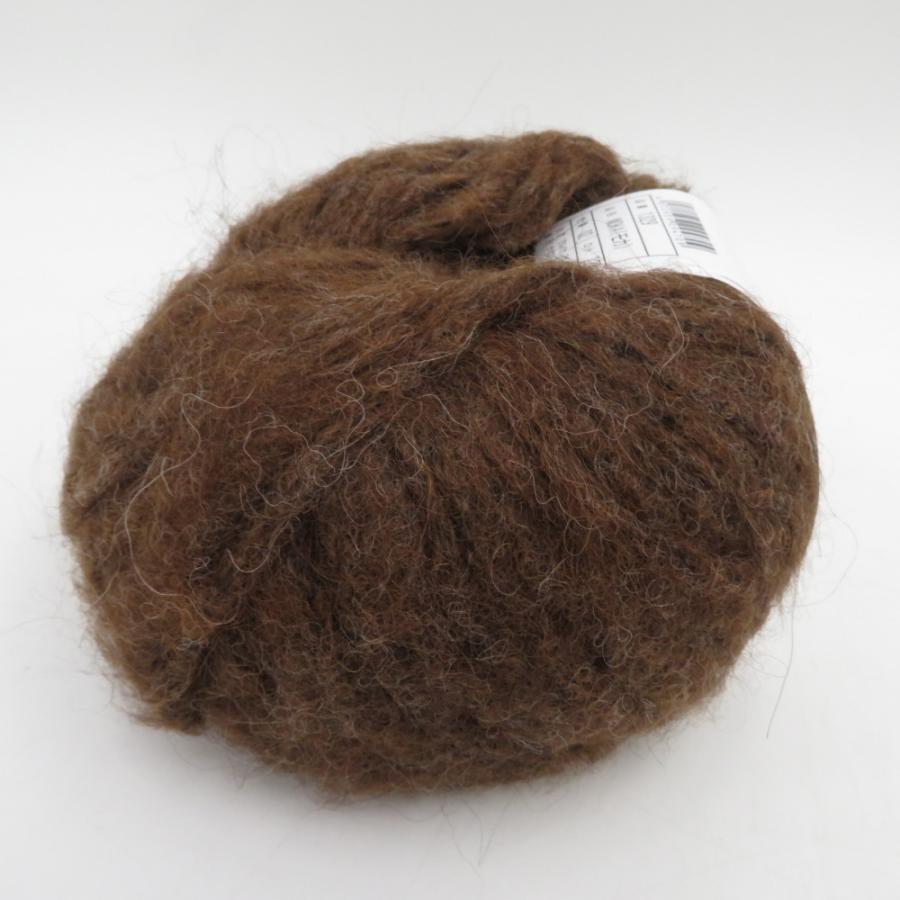 毛糸 毛糸ピエロ MOKA モカ 14玉 2番色 ショコラ 1玉40ｇ 約70ｍ アルパカ ナイロン 極太 日本製 秋冬 未使用品 |  | 03