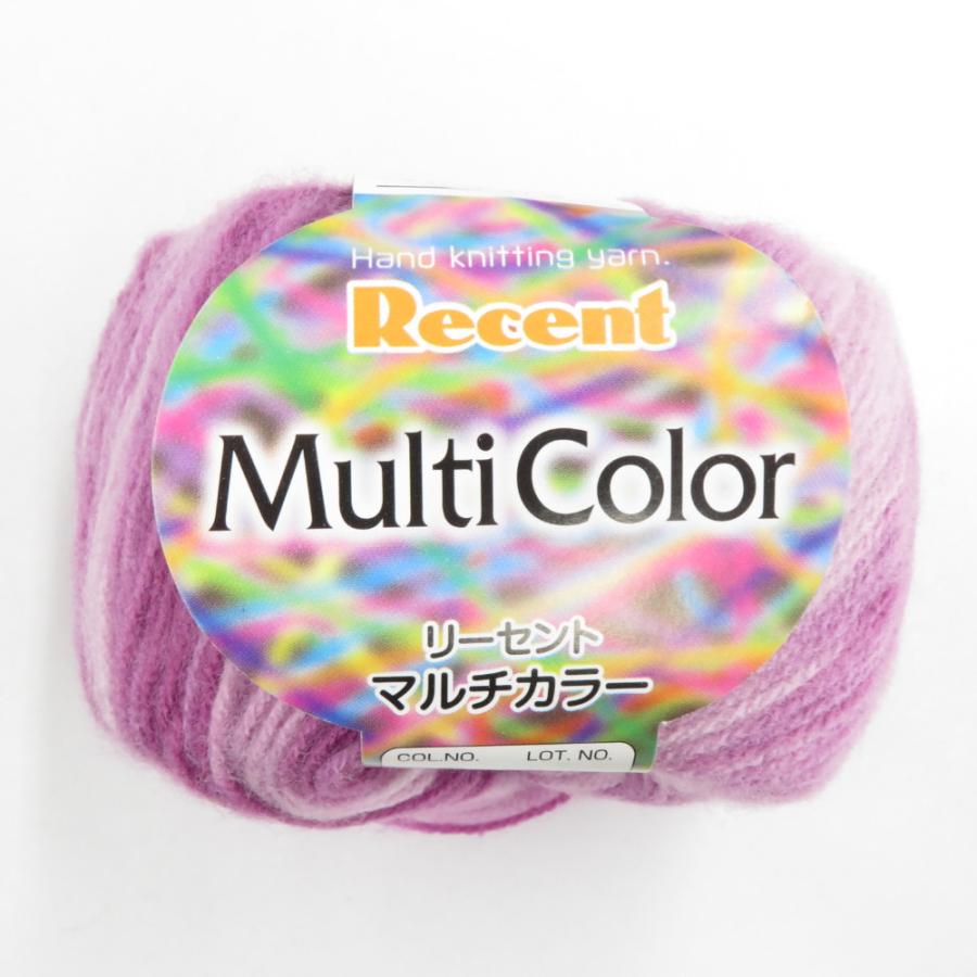 毛糸 リーセントマルチカラー 9玉セット 1玉25ｇ 115ｍ ピンク系 アクリル100％ 未使用品 |  | 01