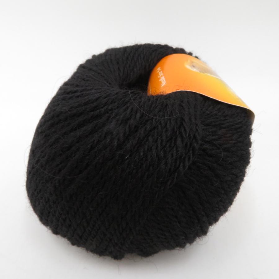 Yuzawaya ユザワヤ 毛糸 Alpaca Wool アルパカウール 10玉セット SFN50番色 1玉30g 約110m ブラック ペルー製 秋冬 海外毛糸 未使用品 |  | 03