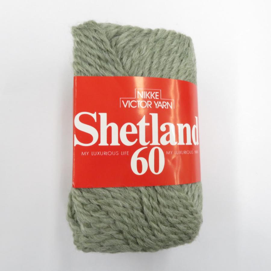 毛糸 ニッケビクター シェットランド60 114番 10玉セット 1玉50ｇ ウール100％ カーキ系 未使用品 |  | 01