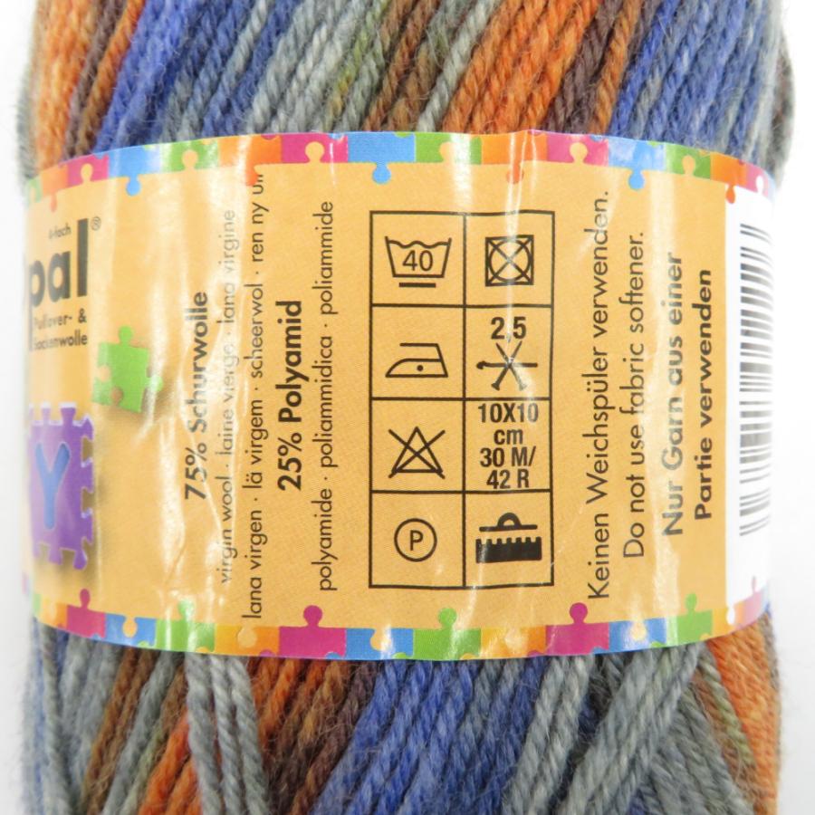 毛糸 Opal オパール PLAY  col. 8823  1玉 100g 425ｍ ソックスヤーン 段染め 秋冬 未使用品 |  | 02