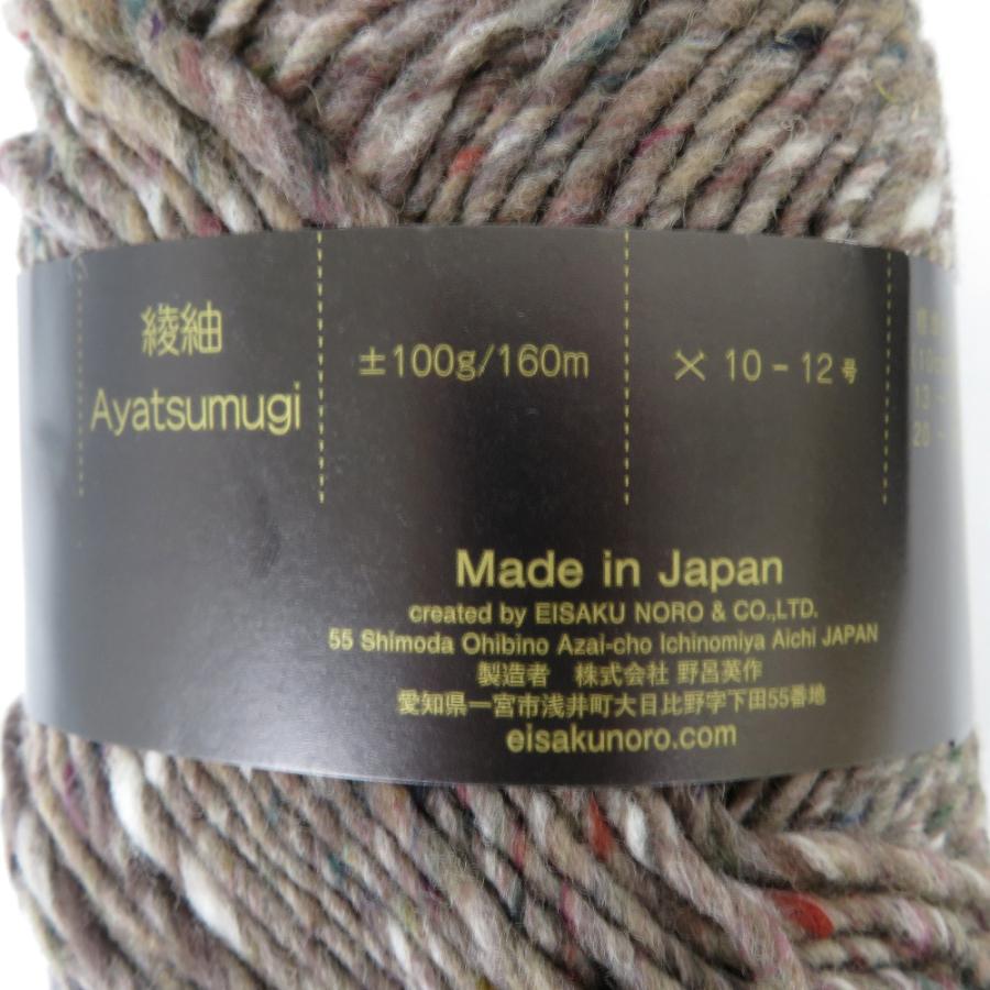 NORO 野呂英作 毛糸 野呂英作 NORO 自然の世界 綾紬 82番色 2玉 (100ｇ160m)×2玉+使用済み（残60ｇ) ユザワヤ限定 秋冬毛糸　日本製 |  | 02