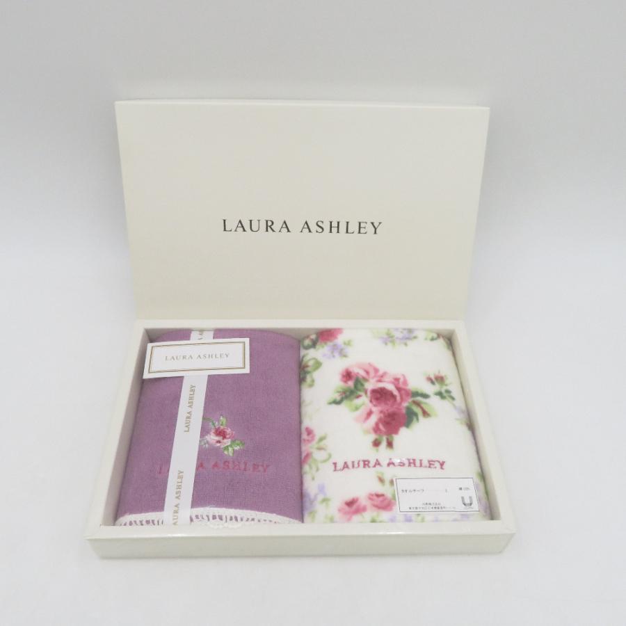 タオル ウチノタオル LUARA ASHLEY タオルチーフ 2枚セット×5箱 ノーマンディG 花柄 未使用品 |  | 01