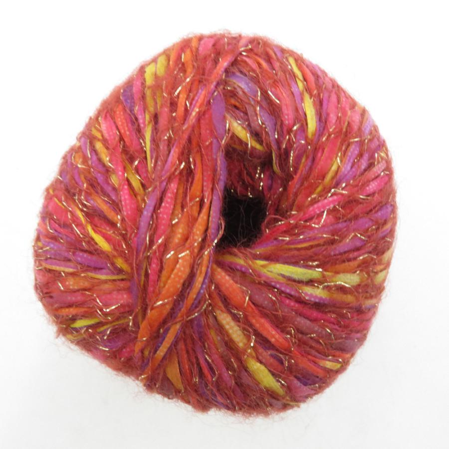 ハマナカ 毛糸 Farne ファルネ 10玉セット 5番色 レッド系 1玉25g巻 約94m ナイロン ウール モヘヤ 日本製 秋冬毛糸 未使用品 | ハマナカ | 03