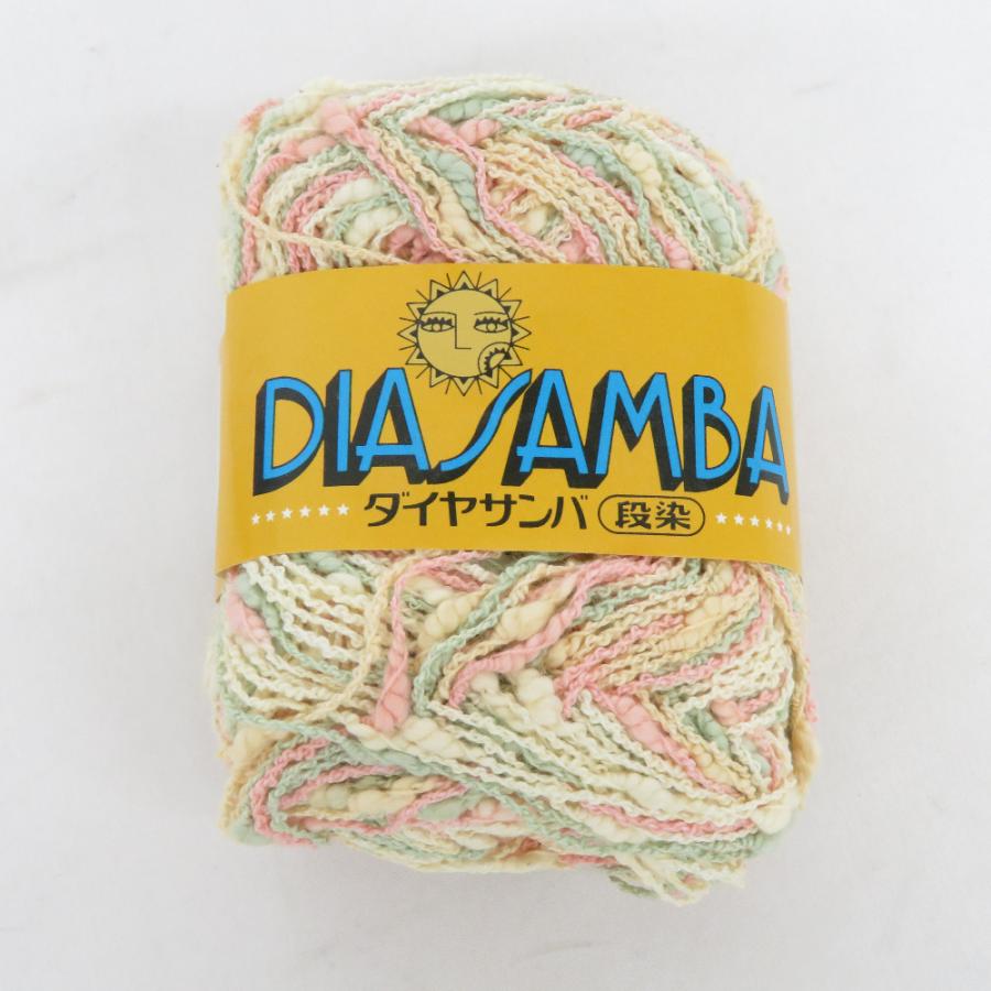 毛糸 ダイヤサンバ DIASAMBA 段染 9玉セット SA709番色 標準約50g 約120ｍ ミックスカラー 未使用品 |  | 01