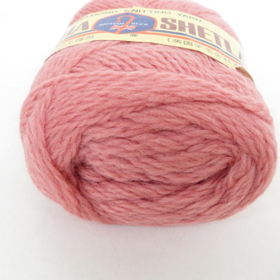 毛糸 DIASHETLAND ダイヤシェットランド 7玉 約40g 約160m 色番SH835 ピンク 未使用品 |  | 02