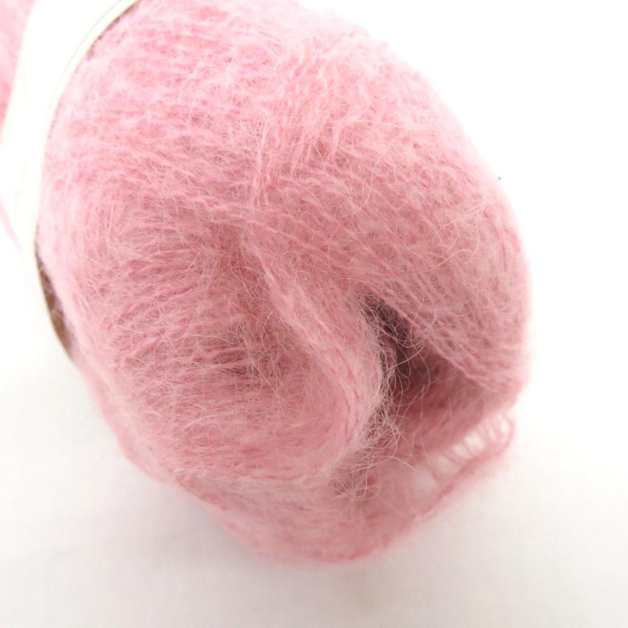PUPPY (パピー毛糸) スーパーモヘア 4玉セット 117番色 ピンク 25g 約260m 未使用品【中古】 | Puppy(手芸) | 03