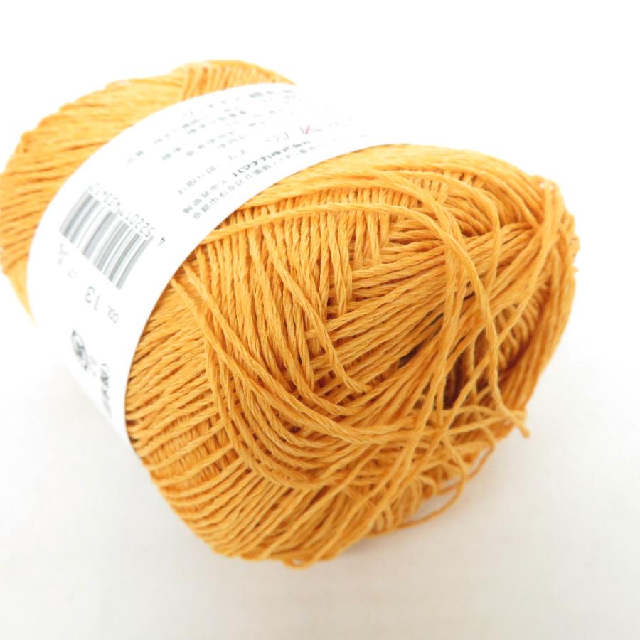 ハマナカ 毛糸 Rich More リッチモア 綿和紙 MEN WASHI 5玉セット 10番色×4玉・13番色×1玉 25g玉巻 約90m 春夏 未使用品【中古】 | ハマナカ | 04