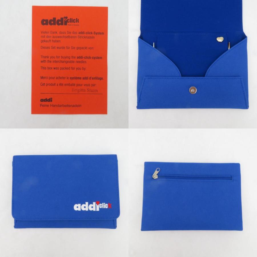 裁縫道具 addi Click Novel LACE LONG Etui 付け替え輪針セット（8