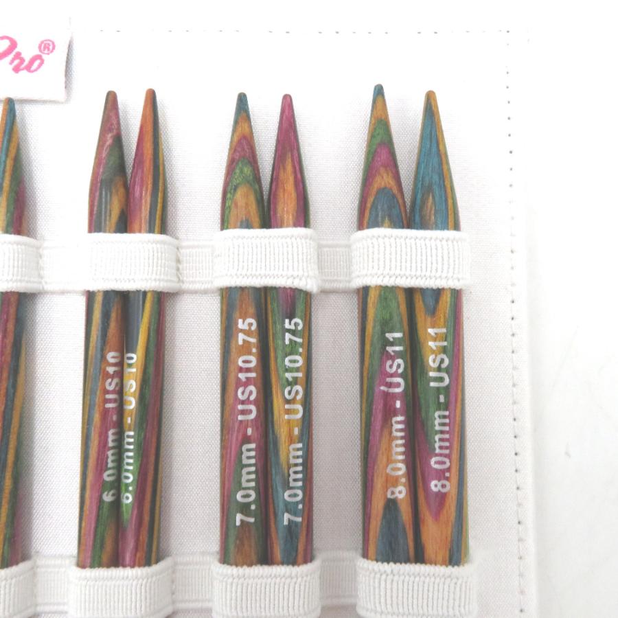 裁縫道具 KnitPro ニットプロ シンフォニー 交換式輪針セット（8サイズ