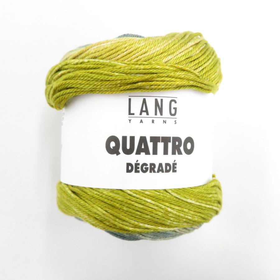 毛糸 LANG YARNS QUATTRO D〓GRAD〓  100g玉巻 240m コットン100％ 未使用品 | 