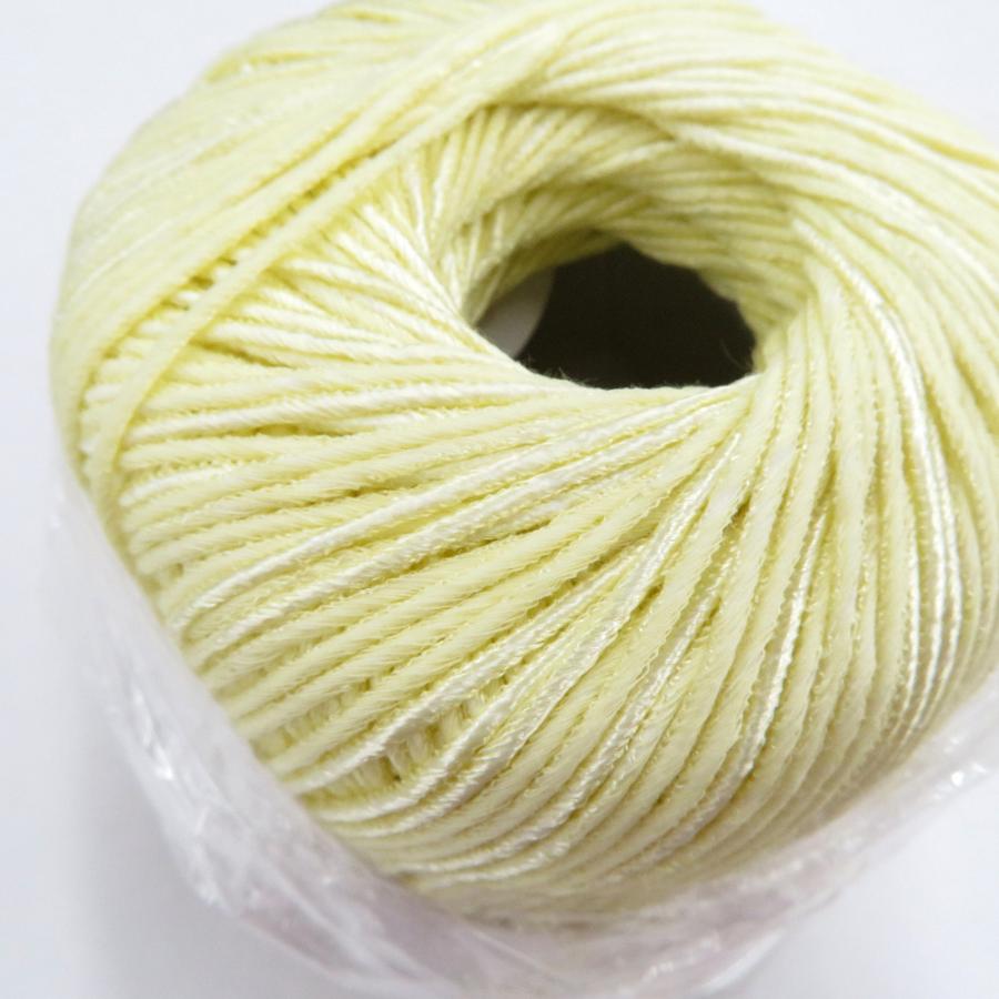 毛糸 Rich More リッチモア リンド 10玉セット COL.2 LOT.A レモンイエロー系 30g玉巻 約100ｍ 春夏毛糸 日本製 未使用品 |  | 05
