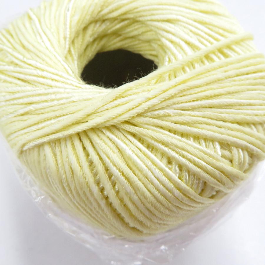 毛糸 Rich More リッチモア リンド 10玉セット COL.2 LOT.A レモンイエロー系 30g玉巻 約100ｍ 春夏毛糸 日本製 未使用品 |  | 06