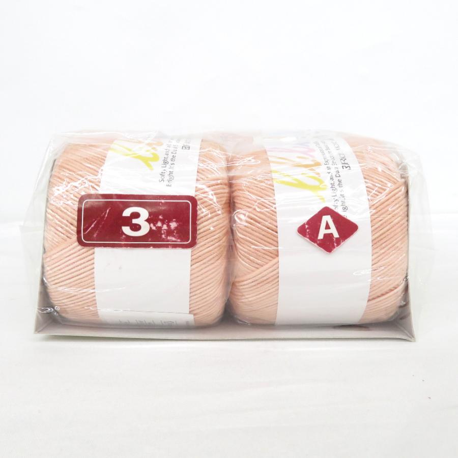 毛糸 Rich More リッチモア リンド 10玉セット COL.3 LOT.A 30g玉巻 約100ｍ 春夏毛糸 日本製 未使用品 |  | 01