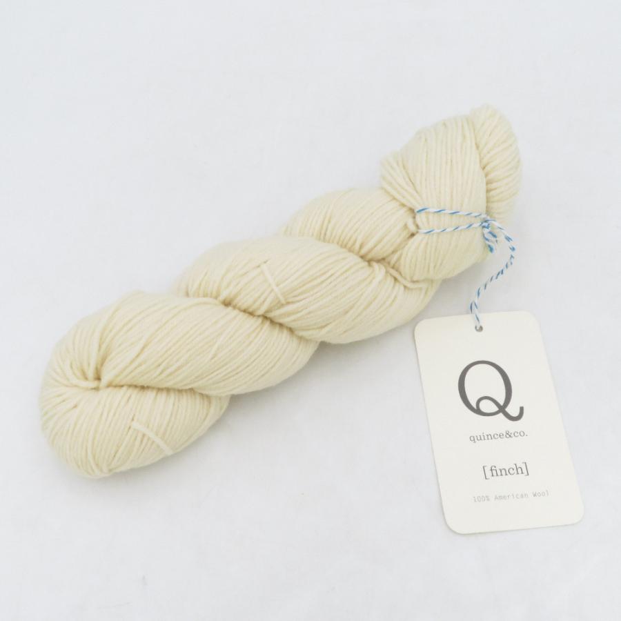 毛糸 quince＆Co. クインス＆カンパニー finch 4かせ EGRET ホワイト系 約50g 約202m アメリカンウール100% アメリカ製 海外毛糸 未使用品 |  | 01