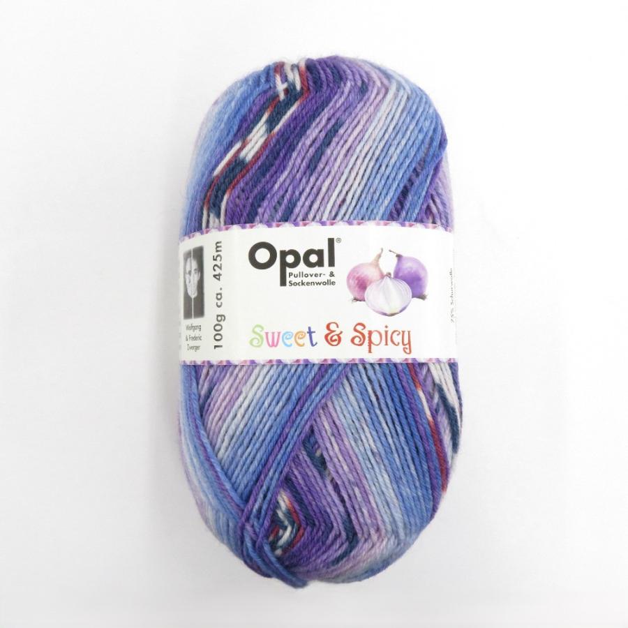 毛糸 Opal オパール Sweet & Spicy スィート＆スパイシー(復刻版) 6752番色 1玉 4ply/4本撚り 100g玉巻 約425m 未使用品 | 