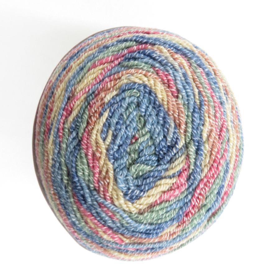 毛糸 FREE SOCK COTTON フリーソック コットン World Selection ワールドセレクション 1玉 100g 420ｍ グラデーション ユザワヤ 未使用品 |  | 01