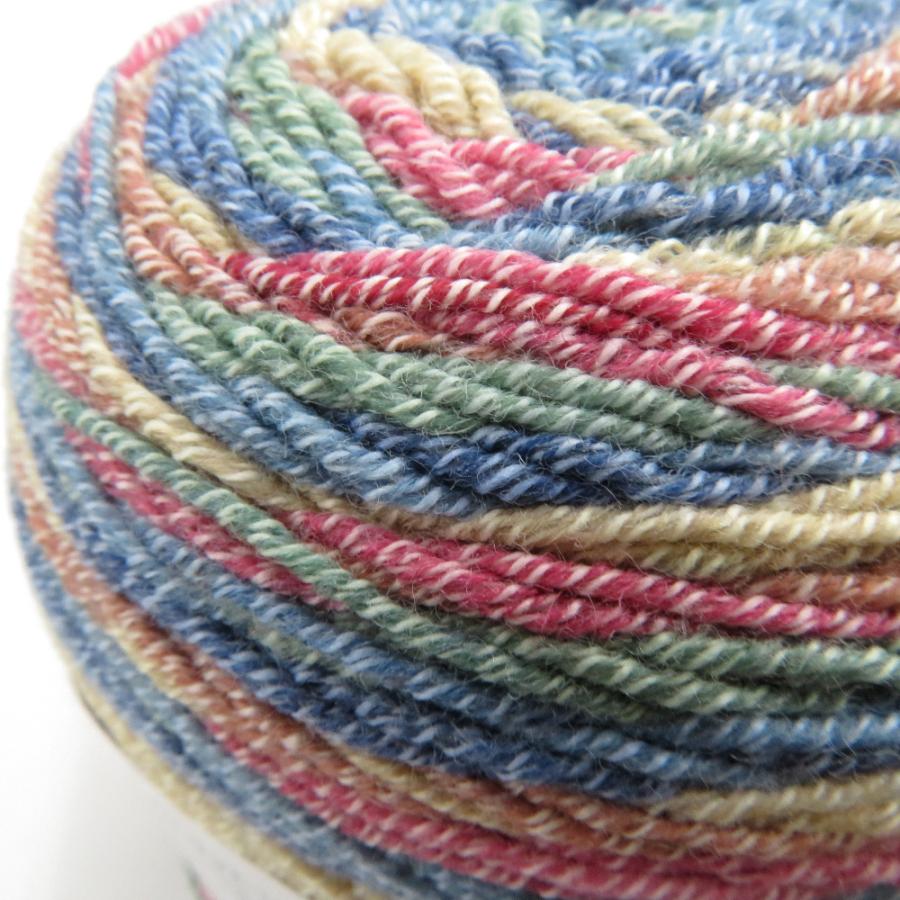 毛糸 FREE SOCK COTTON フリーソック コットン World Selection ワールドセレクション 1玉 100g 420ｍ グラデーション ユザワヤ 未使用品 |  | 04