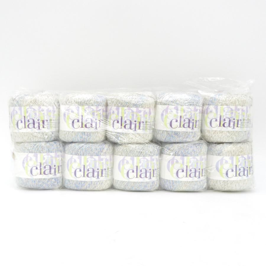 ハマナカ 毛糸 Rich More clair リッチモア クレール 10玉セット COL.57  LOT.A ベージュ系 25g玉巻 約93ｍ 春夏毛糸 イタリア製 未使用品 | ハマナカ