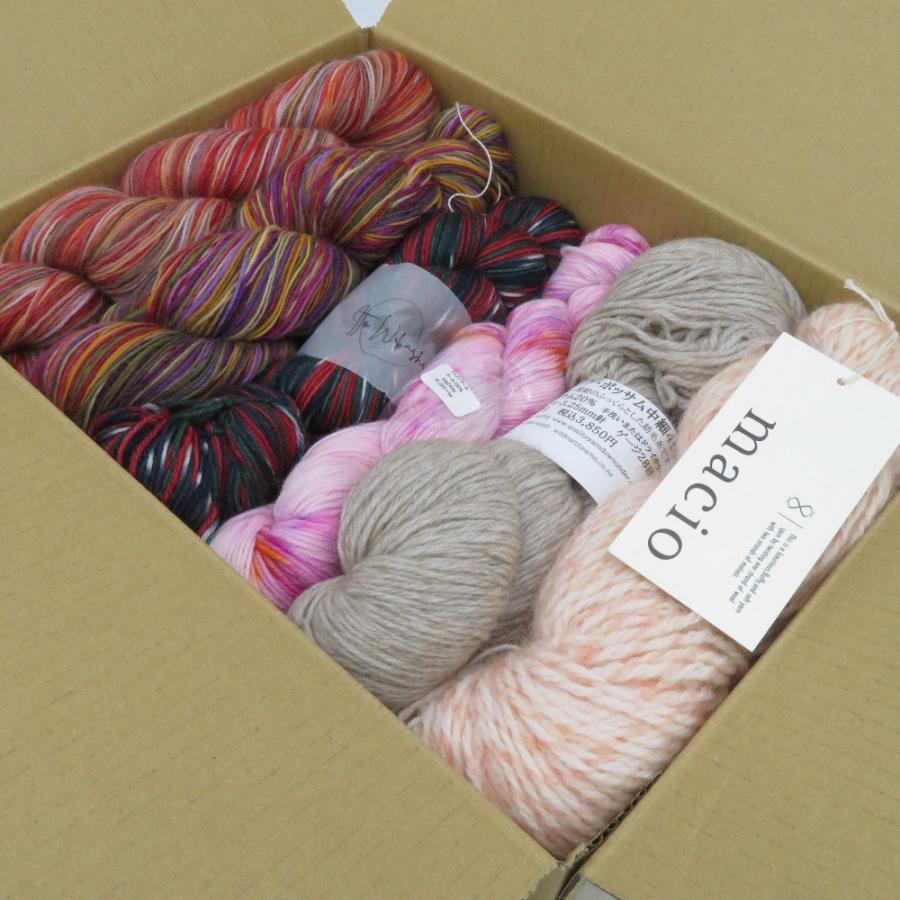 毛糸 メーカーいろいろ 6かせセット アソート Seeknit 作家糸 ソックヤーン 秋冬毛糸 未使用品 |  | 01