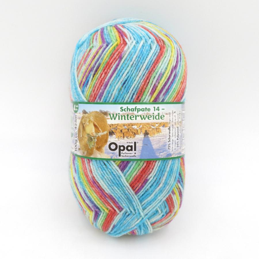 毛糸 Opal  オパール シャーフパーテ14 Schafpate 14 col.11194 ソックスヤーン 秋冬 未使用品 | 