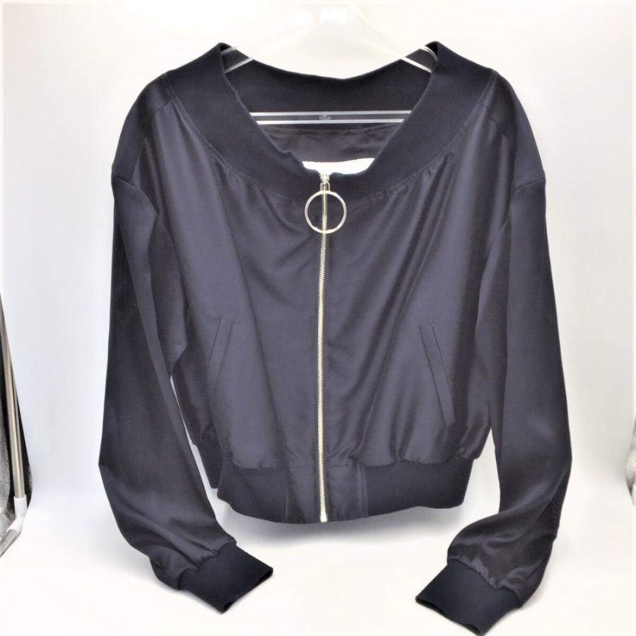 LE CIEL BLEU ルシェルブルー ブルゾン シアーオフショルダーブルゾン  