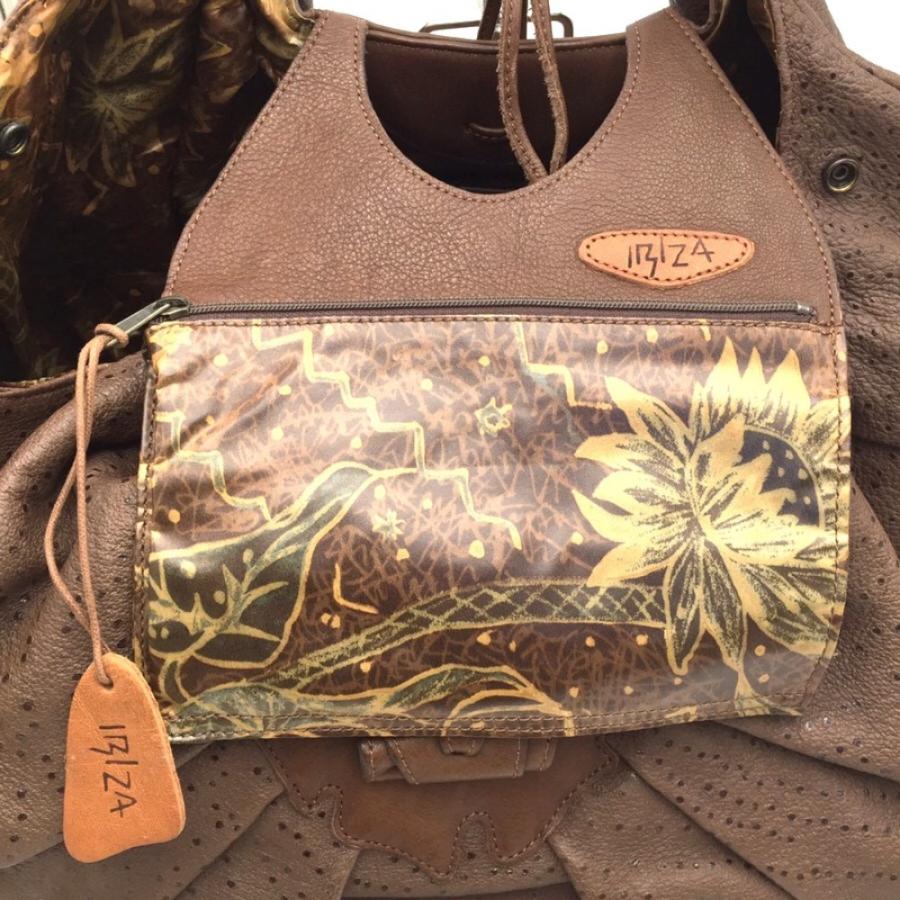 IBIZA イビサ トートバッグ IBIZA リバーシブルボストンバッグ トート 