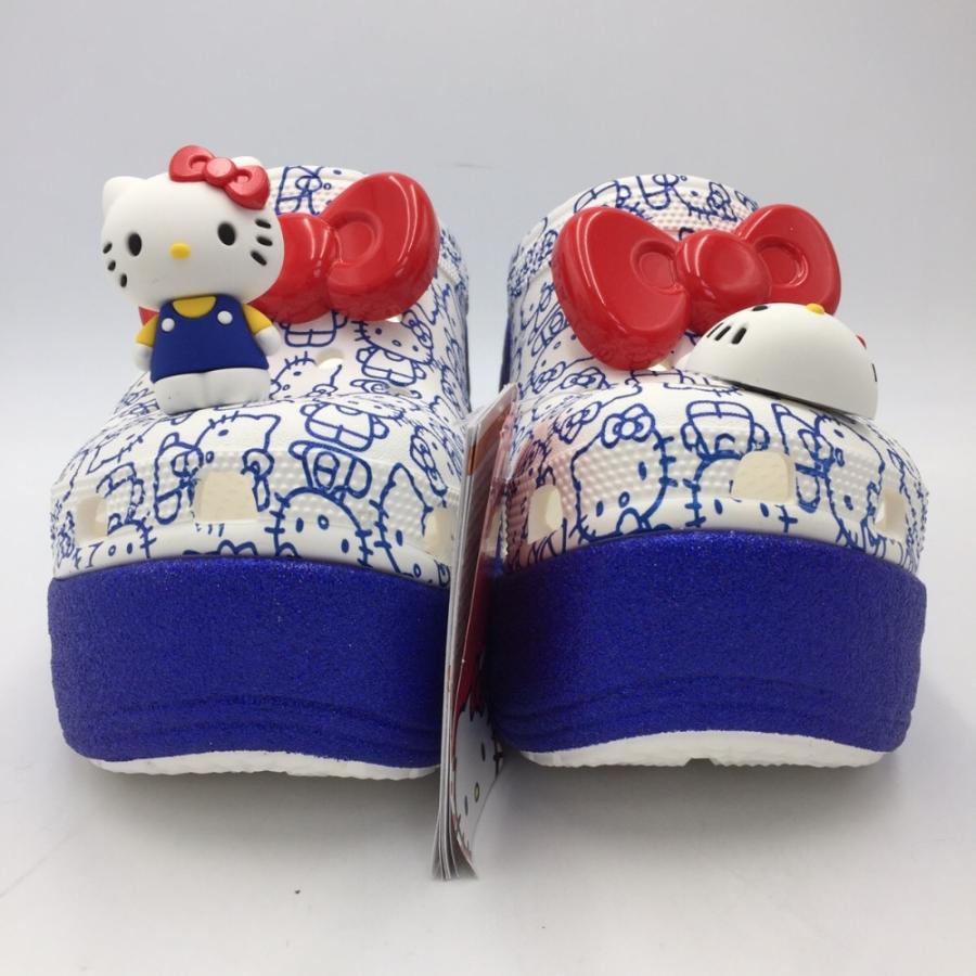 crocs HelloKitty コレクション サイレンクロッグ ホワイト×ブルー 23.0cm 未使用品｜cocoroad｜06