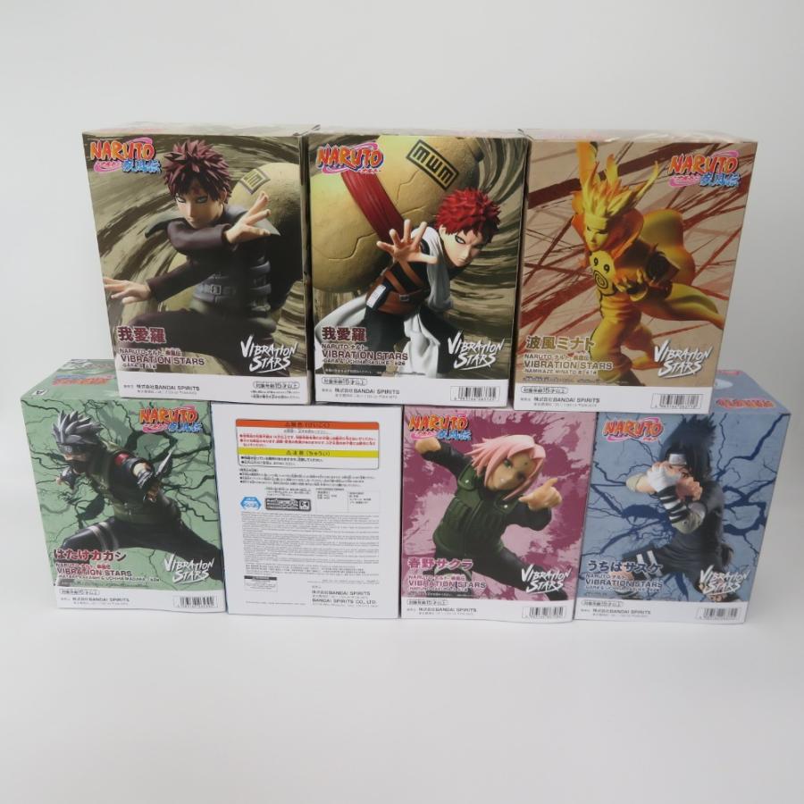 BANDAI NARUTO-ナルト- 疾風伝 VIBRATION STARS 7体セット