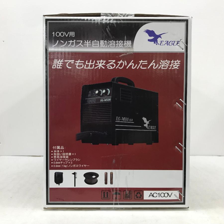 SEIBI セイビ 100V ノンガス 半自動溶接機 EAGLE EG-M100 新品 SEIBI セイビ 100V ノンガス 半自動溶接機 EAGLE EG-M100 新品